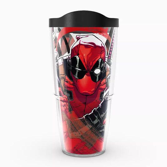 Marvel Comics: Deadpool - Deadpool Iconic Tumbler with Wrap and Travel Lid