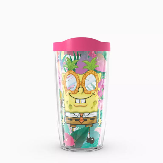 Nickelodeon™ - SpongeBob SquarePants Tropical Tumbler with Wrap and Travel Lid