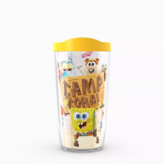 Nickelodeon™ - SpongeBob SquarePants Camp Coral Tumbler with Wrap and Travel Lid