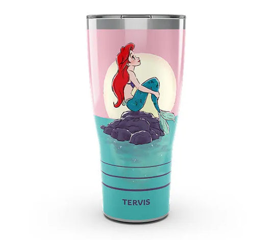 Disney - The Little Mermaid Thoughtful Ariel Stainless Steel Tumbler