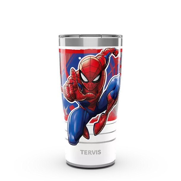 Marvel - Spider-Man Iconic - Stainless Steel Tumbler with Slider Lid
