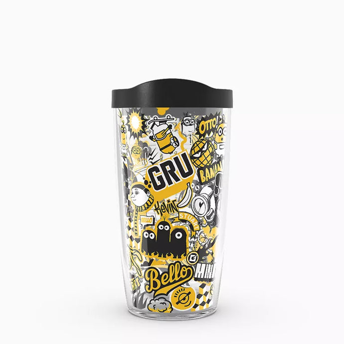 Minions - Yellow Stickers Plastic Tumbler