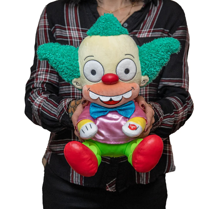 Load image into Gallery viewer, The Simpsons - Krusty the Clown 13" Plush with Sound
