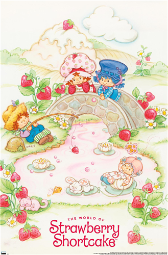 Trends International The World of Strawberry Shortcake - Bridge and Friends Poster