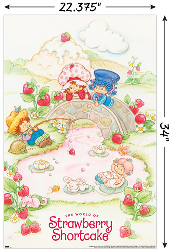 Load image into Gallery viewer, Trends International The World of Strawberry Shortcake - Bridge and Friends Poster
