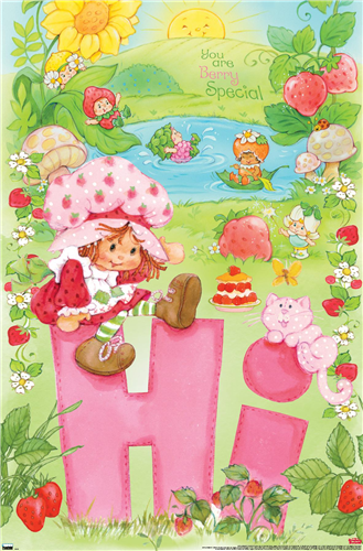 Load image into Gallery viewer, Trends International The World of Strawberry Shortcake - Hi Poster
