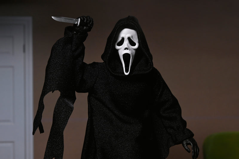 Load image into Gallery viewer, Neca Ghost Face - Clothed The Icon Of Halloween 8" Scale Action Figure
