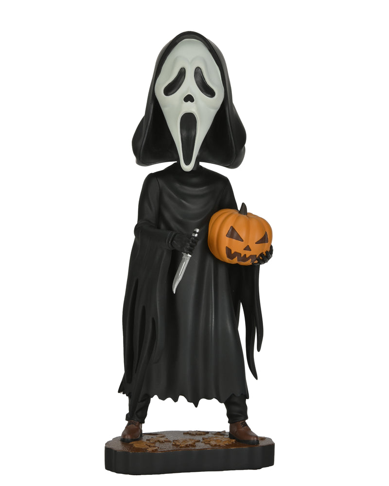Chargez l'image dans la visionneuse de la galerie, Neca Ghost Face - Ghost Face With Pumpkin Head Knocker Figure
