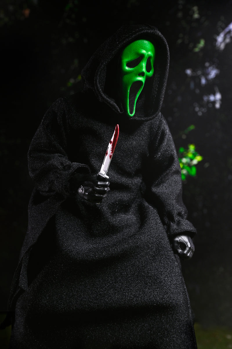 Load image into Gallery viewer, Neca Ghost Face - Clothed The Icon Of Halloween 8" Scale Action Figure
