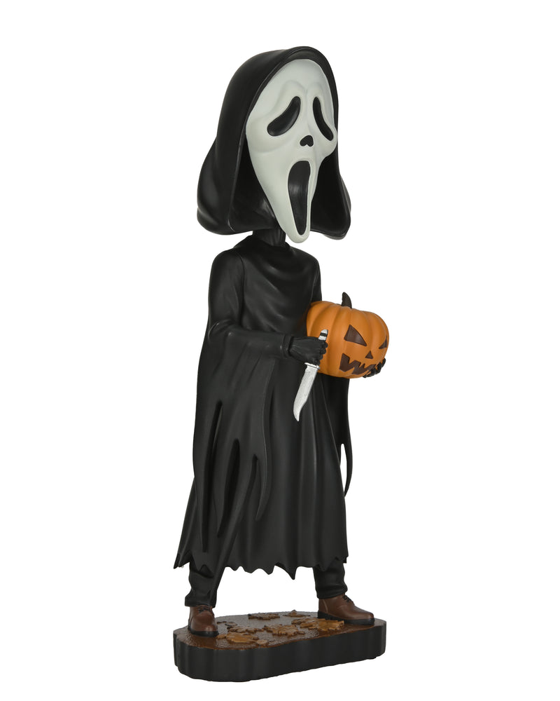 Chargez l'image dans la visionneuse de la galerie, Neca Ghost Face - Ghost Face With Pumpkin Head Knocker Figure
