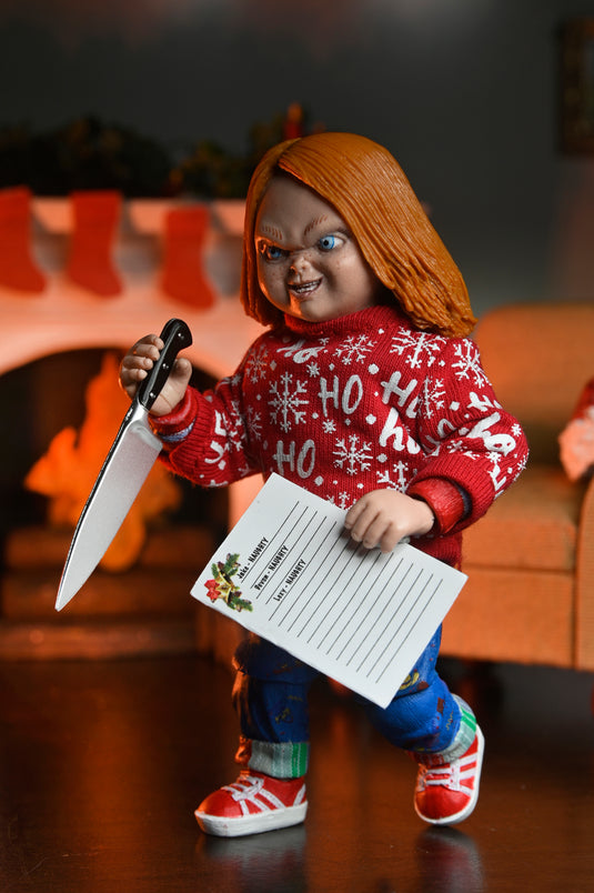 Chucky TV Series - Ultimate Chucky Holiday Edition 7″ Scale Figure