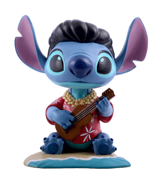 Disney Lilo and Stitch - Blue Hawaiian Elvis Stitch Head Knocker Bobble Head