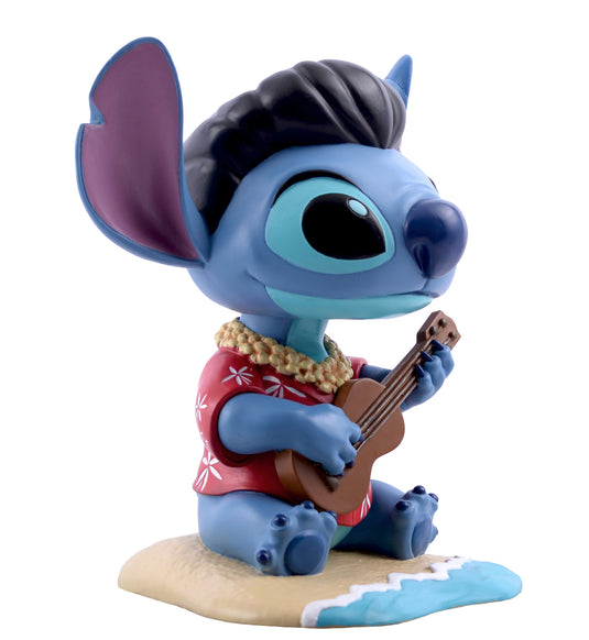 Disney Lilo and Stitch - Blue Hawaiian Elvis Stitch Head Knocker Bobble Head