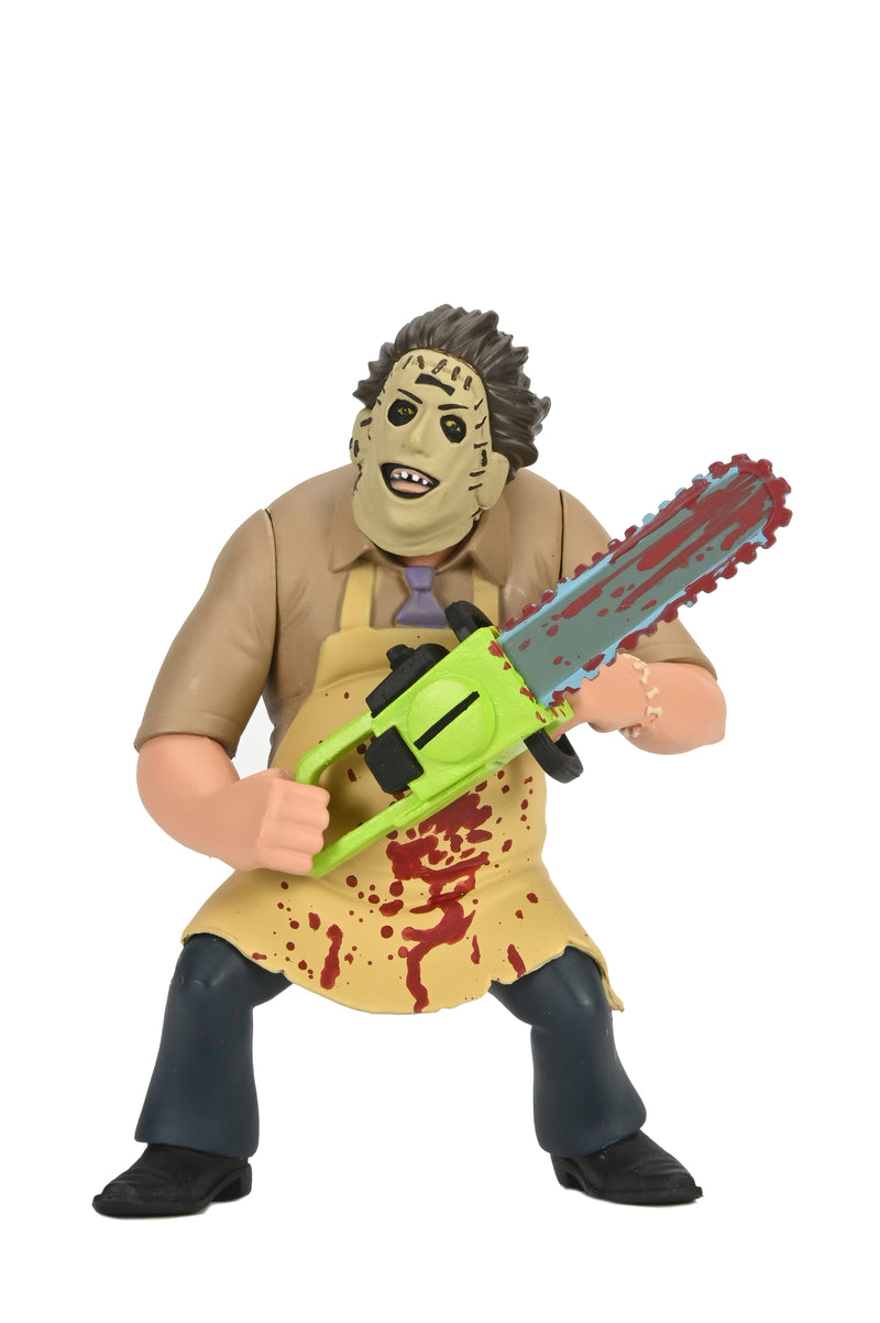 Cargue la imagen en el visor de la galería, Toony Terrors - The Texas Chainsaw Massacre Leatherface 6” Scale Figure
