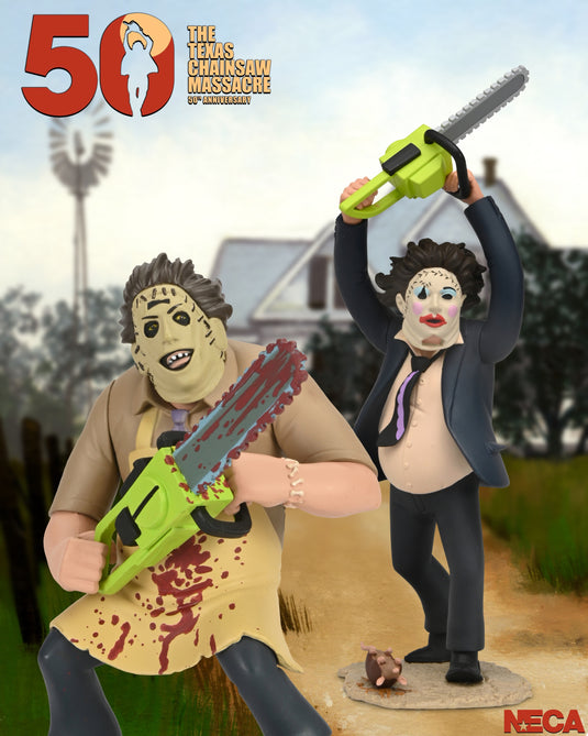 Toony Terrors - The Texas Chainsaw Massacre Leatherface 6” Scale Figure