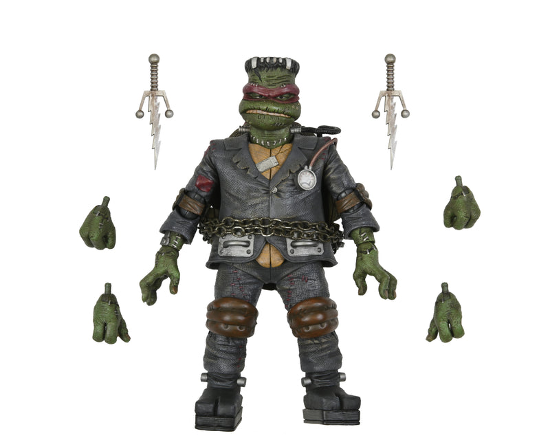 Load image into Gallery viewer, Teenage Mutant Ninja Turtles - Ultimate Raphael As Frankenstein's Monster  7'' Scale Action Figure
