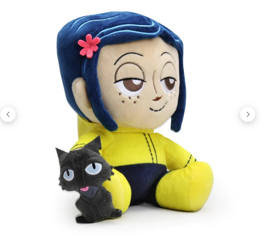 Kidrobot - Coraline And The Cat Phunny Plush