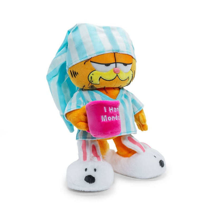 Load image into Gallery viewer, Garfield - Grouchy Garfield In Pajamas And Slippers  13&quot; Plush
