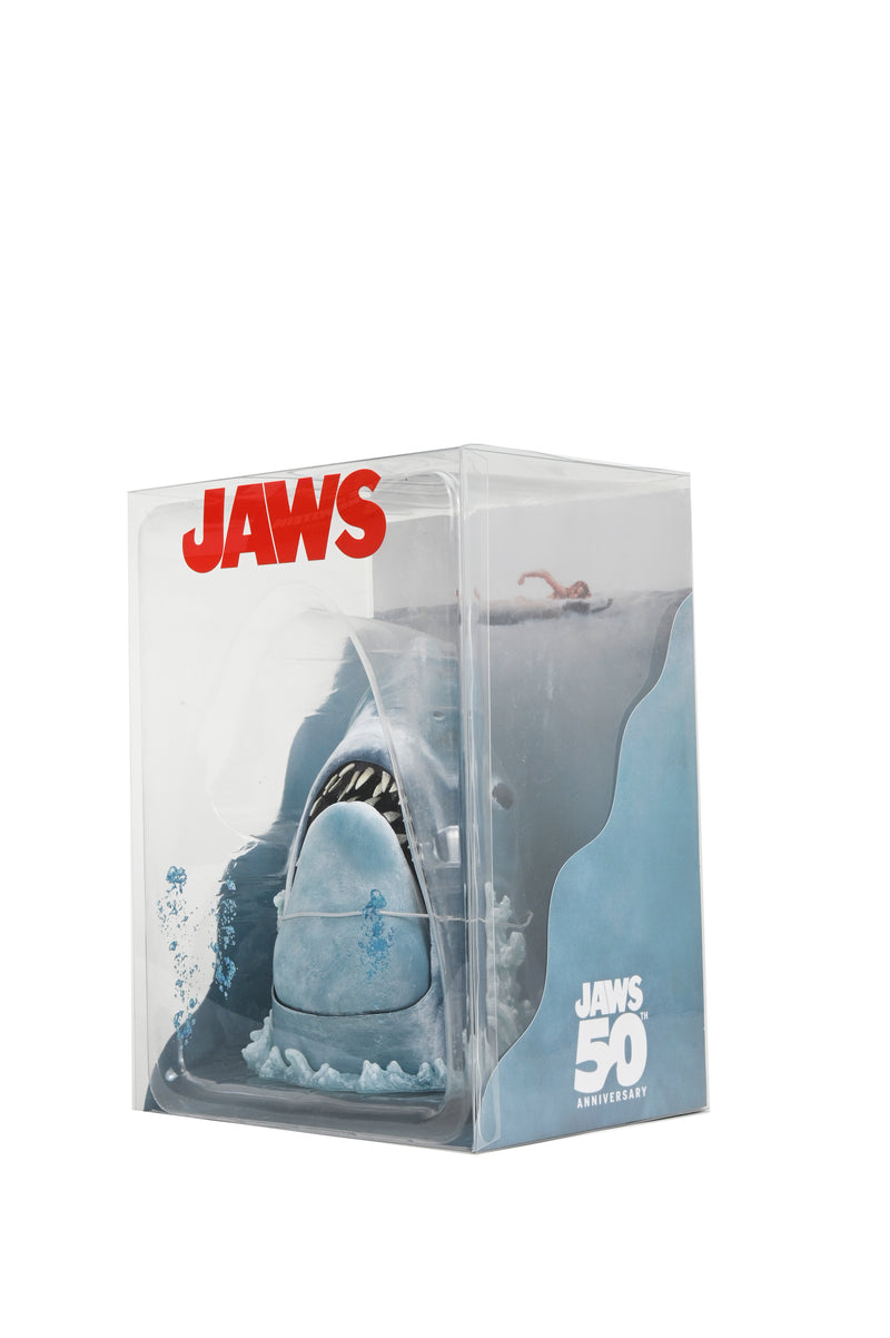 Load image into Gallery viewer, Neca Jaws - 50TH Anniversary Poster Series White Shark Figure
