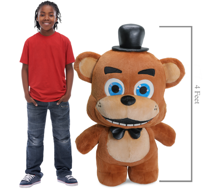 Five Nights At Freddy's- Freddy Fazbear Life-Size 4-Foot Plush