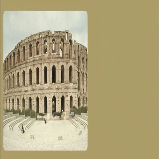 Wange Bricks: MOC Architecture Italy Rome Colosseum Brick Toy Figure