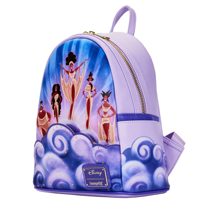 Load image into Gallery viewer, Loungefly Disney Hercules Muses Clouds Mini Backpack
