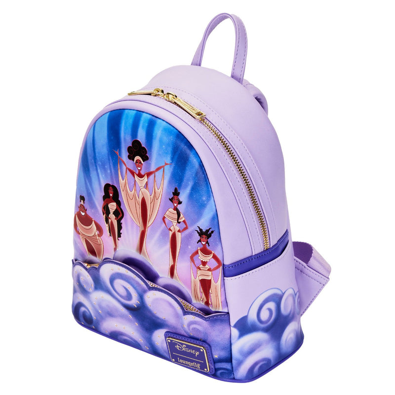 Load image into Gallery viewer, Loungefly Disney Hercules Muses Clouds Mini Backpack
