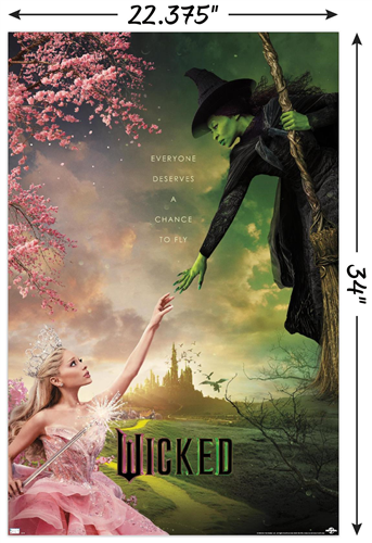Trends International Wicked - Glinda & Elphaba Poster