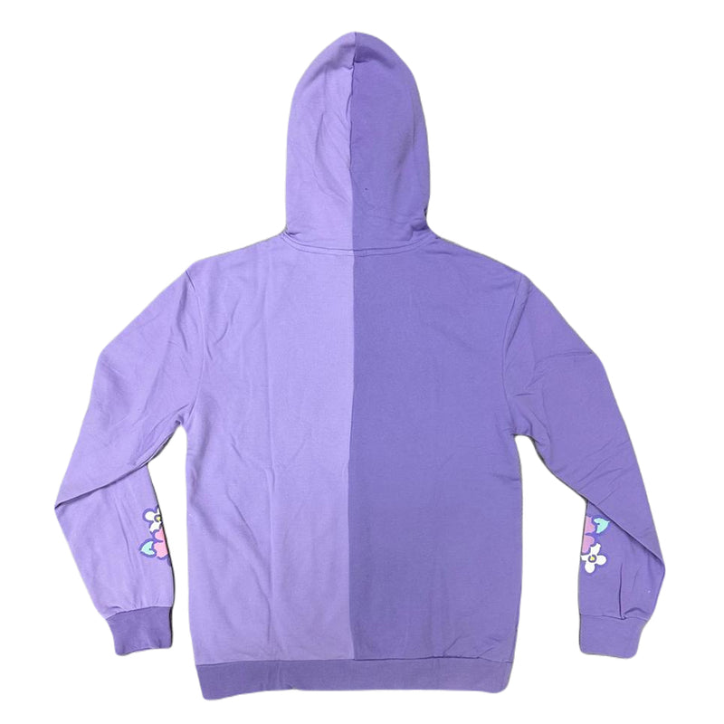 Cargue la imagen en el visor de la galería, My Melody &amp; Kuromi - Sudadera con capucha y joggers morados y lilas
