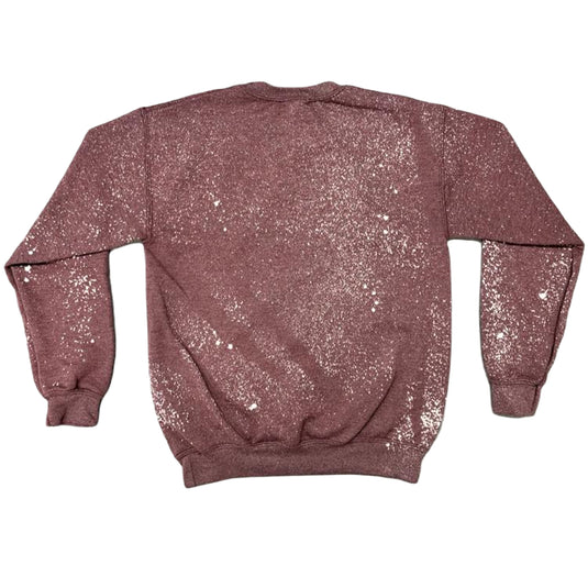 Beg Your Parton Sweat-shirt tie-dye blanchi