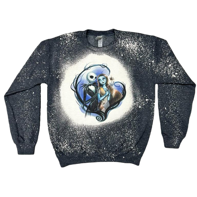 Disney : L'Etrange Noël de Monsieur Jack - Sweat-shirt Tie Dye Jack & Sally