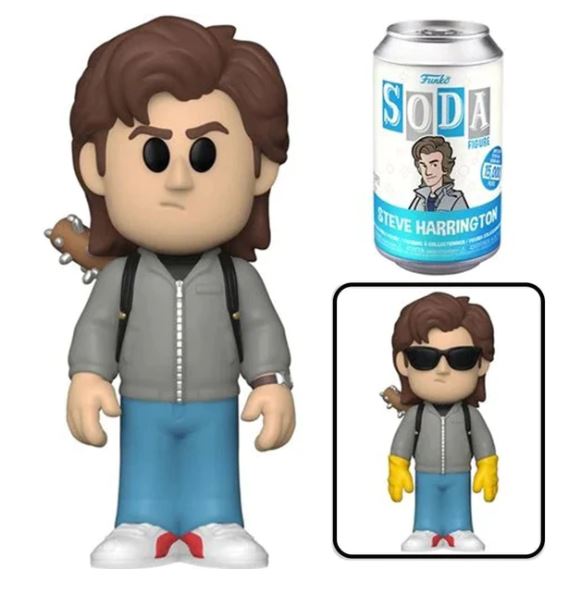 Funko Soda ! Figurine en vinyle Stranger Things Steve avec Chase