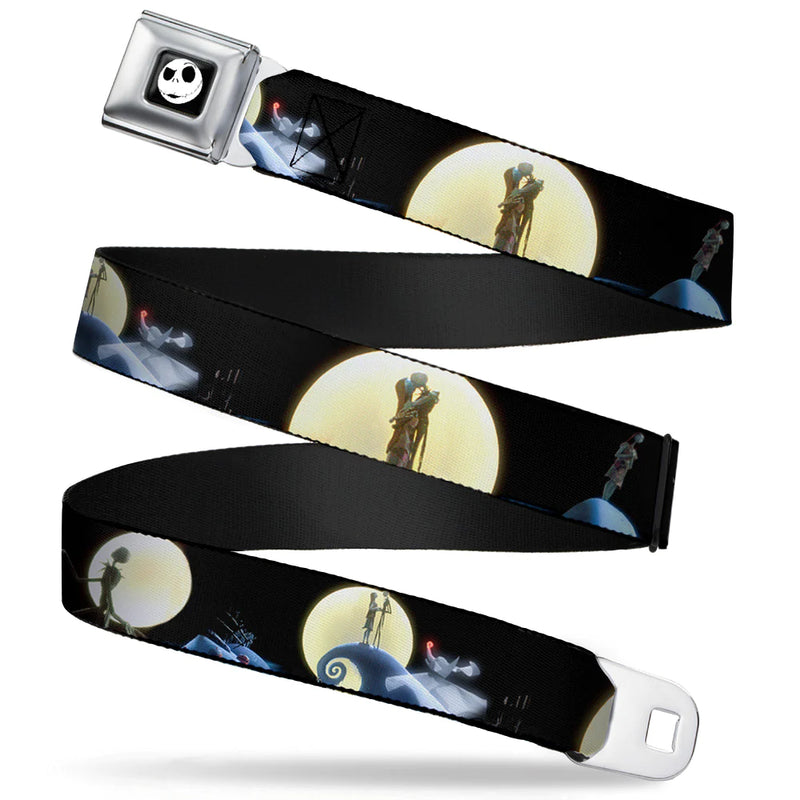 Load image into Gallery viewer, Disney: The Nightmare Before Christmas - Jack &amp; Sally Moon Scene Full Color Seatbelt
