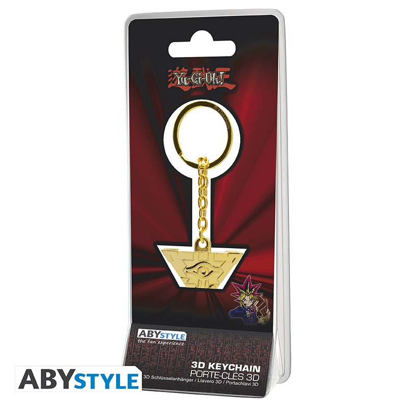 Load image into Gallery viewer, YU-GI-OH! Keychain 3D Millenium Puzzle Keychain
