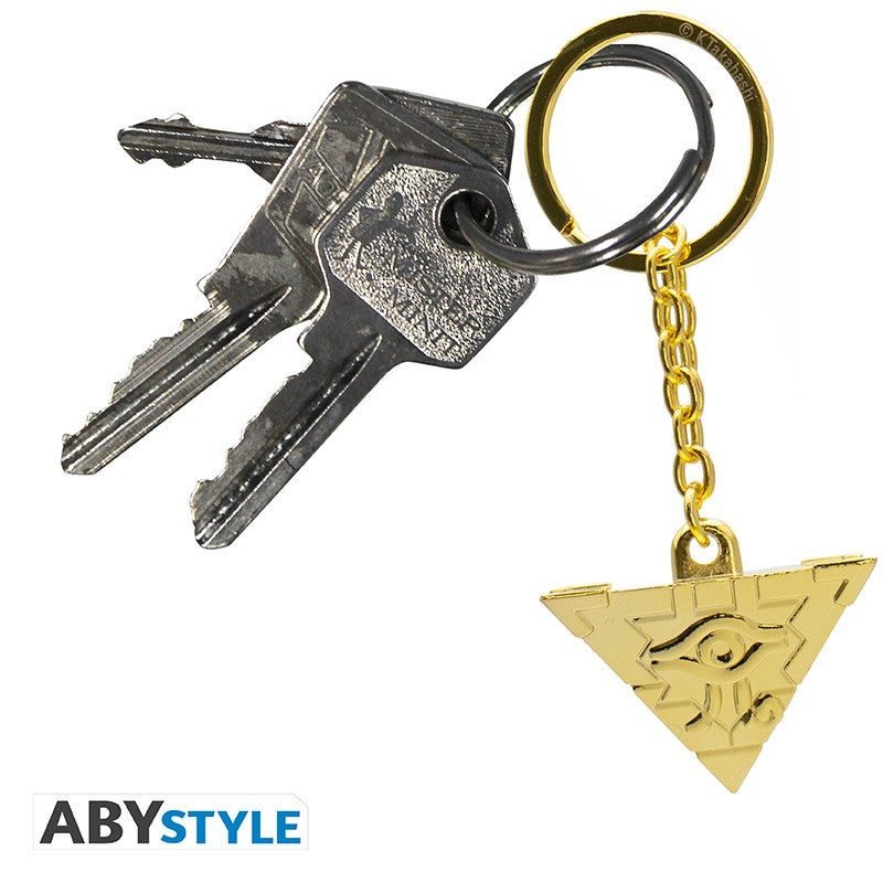 Load image into Gallery viewer, YU-GI-OH! Keychain 3D Millenium Puzzle Keychain
