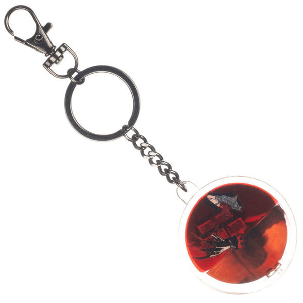 A Nightmare on Elm Street - Liquid Oil-Filled with Floating Art Keychain