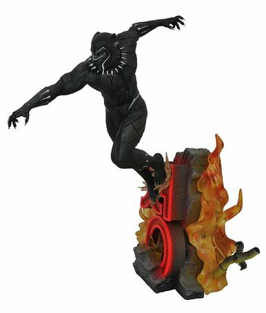 Chargez l&#39;image dans la visionneuse de la galerie, Marvel Comics : Black Panther Premier Collection – Statue de collection en résine Black Panther 30,5 cm 
