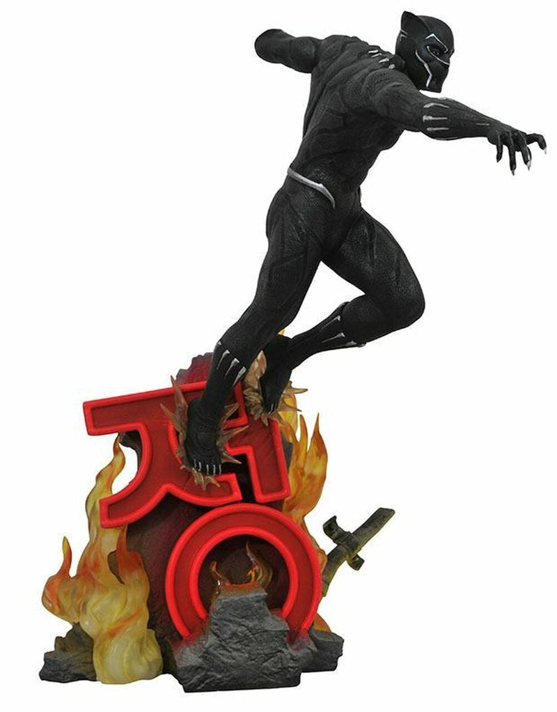 Chargez l&#39;image dans la visionneuse de la galerie, Marvel Comics : Black Panther Premier Collection – Statue de collection en résine Black Panther 30,5 cm 
