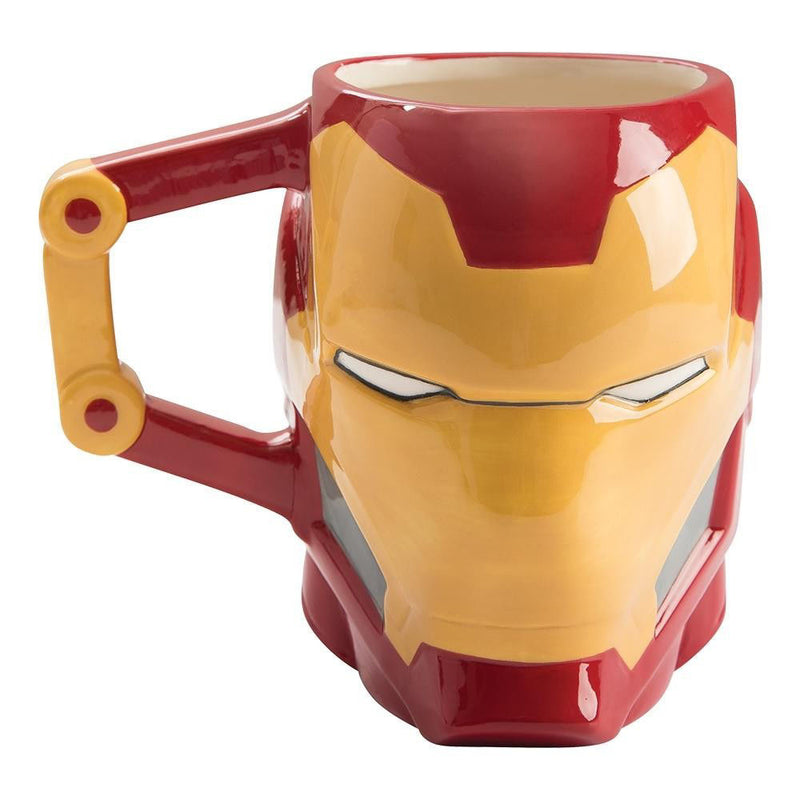 Cargue la imagen en el visor de la galería, ¡Maravilla! Taza de cerámica esculpida de Iron Man
