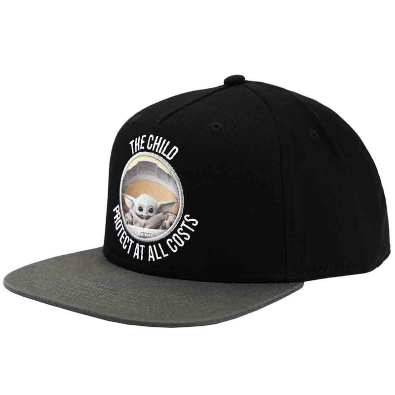 Star Wars : The Mandalorian - Casquette Snapback Grogu Youth Flat Bill 