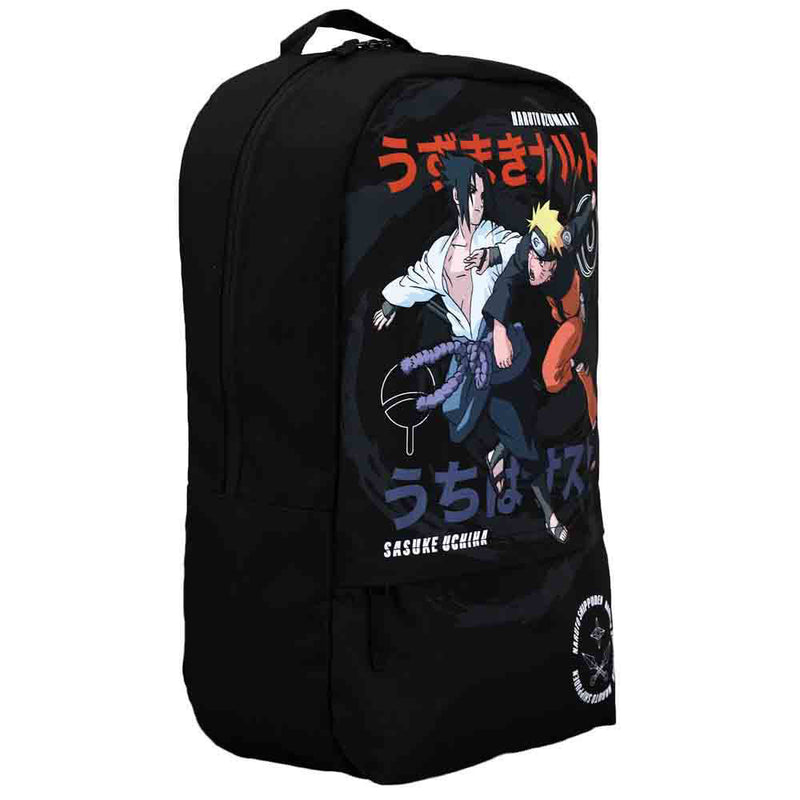 Load image into Gallery viewer, Naruto: Shippuden - Naruto &amp; Sasuke Print Laptop Backpack
