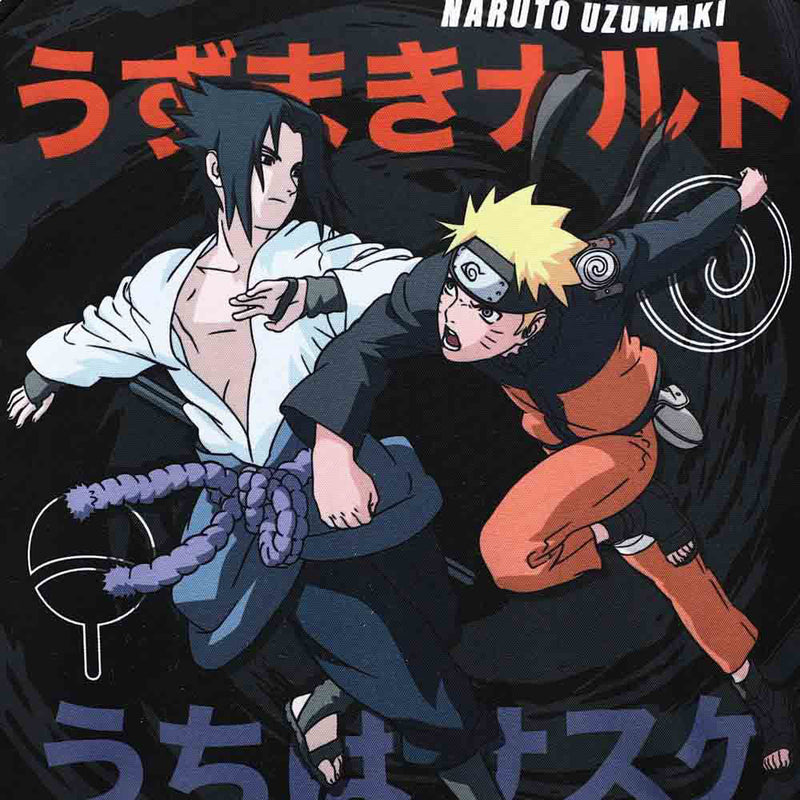 Naruto : Shippuden - Sac à dos pour ordinateur portable imprimé Naruto et Sasuke