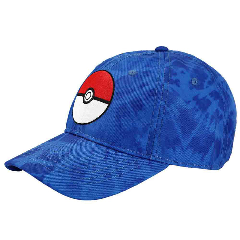 Chapeau délavé bleu Pokemon Pokeball