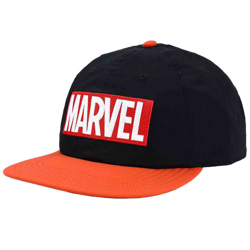 Cargue la imagen en el visor de la galería, Marvel Comics - Gorra plana con logo bordado
