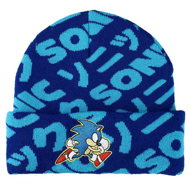 Sonic the Hedgehog - Bonnet imprimé partout