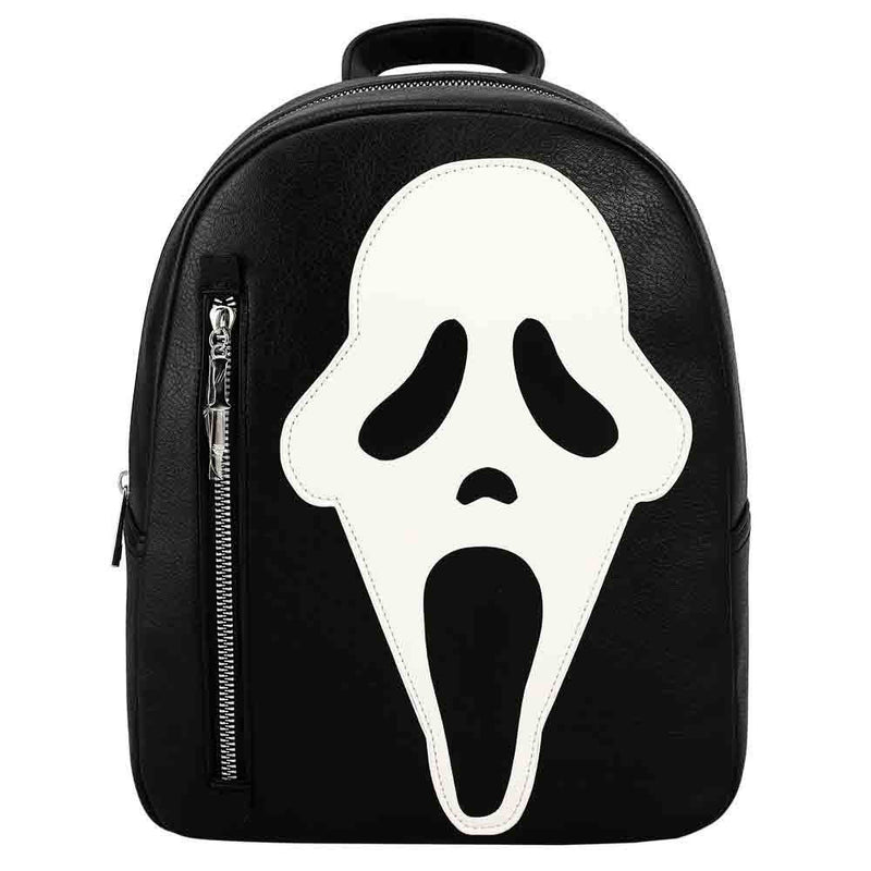 Cargue la imagen en el visor de la galería, Mini mochila con cara de fantasma que brilla en la oscuridad
