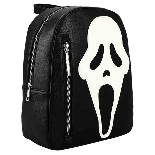 Mini mochila con cara de fantasma que brilla en la oscuridad