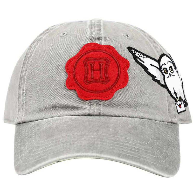 Cargue la imagen en el visor de la galería, Harry Potter Hogwarts Felt Stamp  With Hedwig SIide Embroidered Hat
