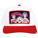 Pokemon - Team Rocket Sublimated Patch Pre-Curved Snapback