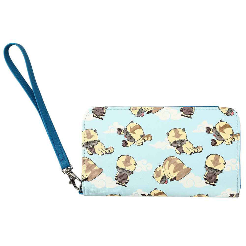 Avatar: The Last Airbender - Chibi Appa AOP Phone Wallet Wristlet